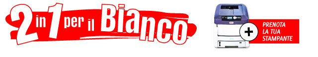 Promo "Due in Uno per il Bianco"