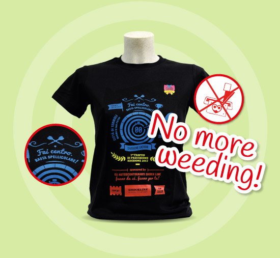 No more weeding!
